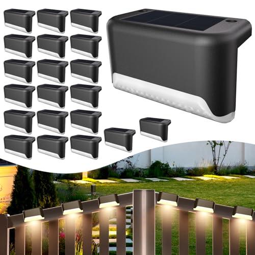 20 Pack Solar Deck Lights for Outdoor Spaces