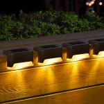 12 Pack Solar Deck Lights for Outdoor Use