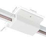 VANoopee 26FT White H Track Lighting Kit