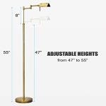 O’Bright Dimmable LED Floor Lamp with Adjustable Height