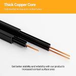 TuyuBEE 26FT Black H Track Lighting Kit