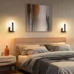 Joosenhouse Set of 2 Modern LED Wall Sconces