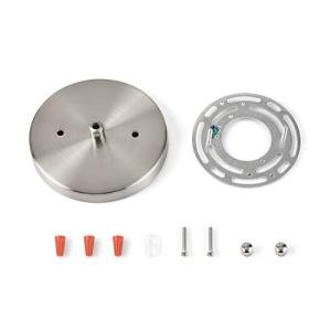 BRIGHTTIA 5in Brushed Nickel Canopy Kit