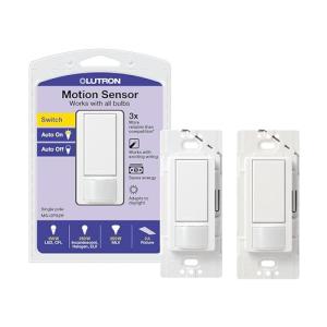 Lutron Maestro Motion Sensor Light Switch 2-Pack