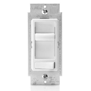Leviton SureSlide Dimming Switch for LED & Halogen