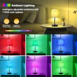 Cordless Rechargeable Touch Table Lamp with RGB Dimming