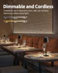 Cordless Portable LED Table Lamps - 2 Pack