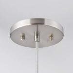 BRIGHTTIA 5in Brushed Nickel Canopy Kit