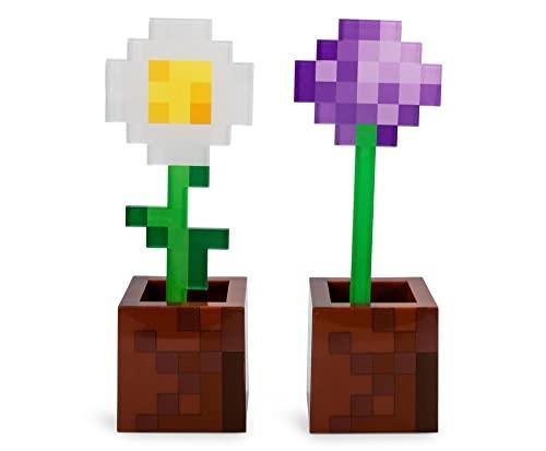 Minecraft Flower Pot Mood Lights Set of 2