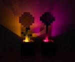 Minecraft Flower Pot Mood Lights Set of 2