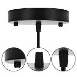 Sopffy Black Pendant Light Canopy Kit