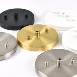 BRIGHTTIA 5in Brushed Nickel Canopy Kit