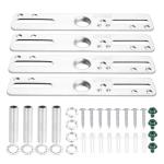ZOWZEA 4" Ceiling Light Fixture Mounting Kit