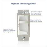 Leviton SureSlide Dimming Switch for LED & Halogen
