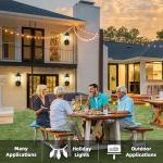 Motion Sensor Outdoor Porch Lights with Outlet