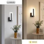 Joosenhouse Set of 2 Modern LED Wall Sconces