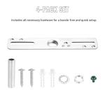 ZOWZEA 4" Ceiling Light Fixture Mounting Kit