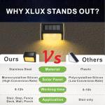 XLUX Solar LED Lights for Steps and Pathways