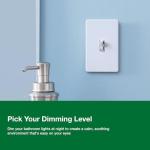 Lutron Ariadni LED+ Dimmer Light Switch, White