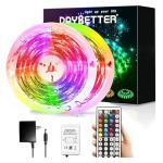 Color Changing Waterproof LED Strip Lights - 32.8ft