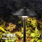 SUNVIE LED Low Voltage Pathway Lights, 4 Pack