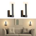 Joosenhouse Set of 2 Modern LED Wall Sconces