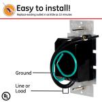 GE Rotating Dimmer Switch for LED and CFL Bulbs