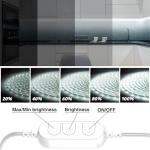 Dimmable 20ft White LED Strip Lights