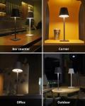 Cordless Portable LED Table Lamps - 2 Pack