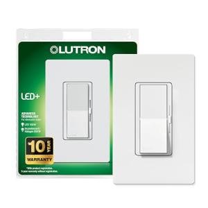 Lutron Diva LED Dimmer Switch - White