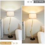 Set of 2 Beige Drum Lampshades, Seaside Village