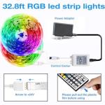 Daybetter 32.8 ft LED Strip Lights with Remote