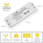 Dimmable 60W 24V DC LED Driver by Armacost