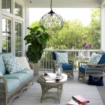 Black Outdoor Pendant Light for Porch or Entryway