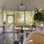 Black Outdoor Pendant Light for Porch or Entryway