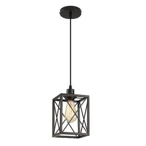 Modern Adjustable Black Pendant Light for Kitchen