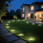 12 Pack Waterproof Solar Garden Lights, 4.6 inch