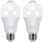 Aukora Motion Sensor Light Bulbs, 2 Pack