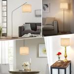 Beige Drum Lamp Shade for Table or Floor