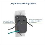 Leviton SureSlide Dimmer Switch for LED & Halogen