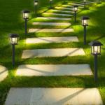 Greluna 12 Pack Solar Pathway Lights - Waterproof