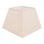 Beige Square Linen Lamp Shade Replacement 10” Height