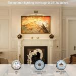 Dimmable 3CCT LED Picture Light in Antique Brass