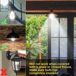 Aukora Motion Sensor Light Bulbs, 2 Pack