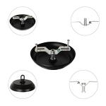 Eumyviv Chandelier Canopy Kit with Black Chain