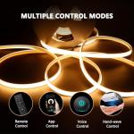 V4light Dimmable Silicone LED Strip Light 16.4ft