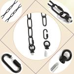 Eumyviv Chandelier Canopy Kit with Black Chain