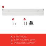 UltraPro 18" Hardwired Under Cabinet Lights, 3 Colors