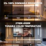 V4light Dimmable Silicone LED Strip Light 16.4ft