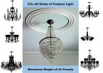 Sangle Soppfy Vintage Pendant Light Fixture Kit